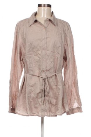 Γυναικείο πουκάμισο Michele Boyard, Μέγεθος XL, Χρώμα  Μπέζ, Τιμή 12,52 €