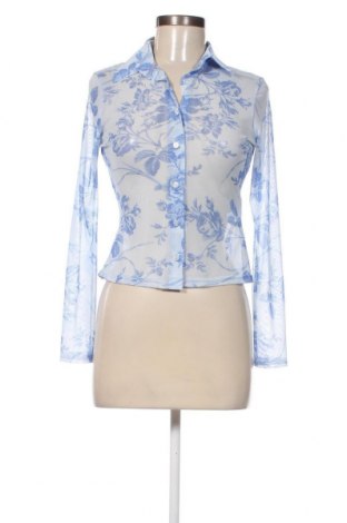 Γυναικείο πουκάμισο Missguided, Μέγεθος XS, Χρώμα Μπλέ, Τιμή 9,28 €