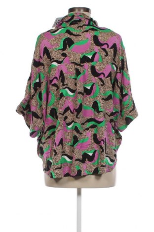 Дамска риза Monki, Размер L, Цвят Многоцветен, Цена 18,00 лв.