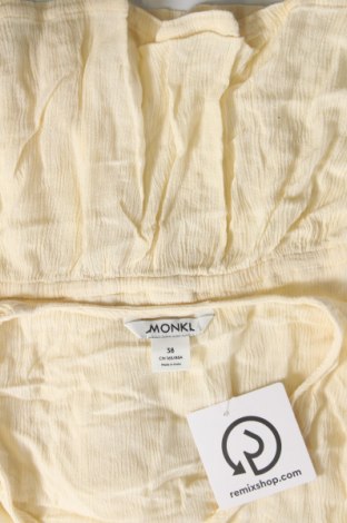 Γυναικείο πουκάμισο Monki, Μέγεθος M, Χρώμα Κίτρινο, Τιμή 4,45 €