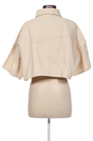 Γυναικείο πουκάμισο Monki, Μέγεθος XL, Χρώμα  Μπέζ, Τιμή 10,10 €