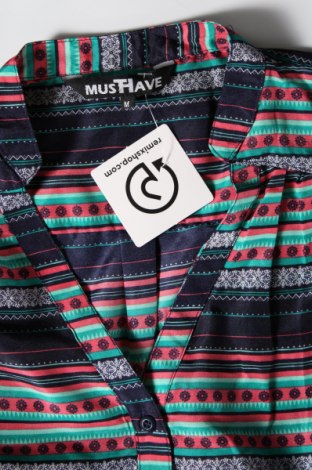 Γυναικείο πουκάμισο Must Have, Μέγεθος M, Χρώμα Πολύχρωμο, Τιμή 6,18 €