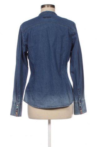 Γυναικείο πουκάμισο Napapijri, Μέγεθος L, Χρώμα Μπλέ, Τιμή 28,39 €