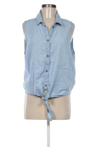 Γυναικείο πουκάμισο Noisy May, Μέγεθος XL, Χρώμα Μπλέ, Τιμή 7,42 €