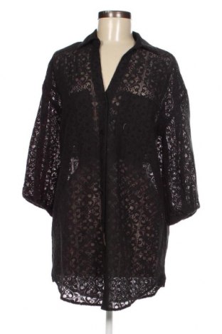 Γυναικείο πουκάμισο Numph, Μέγεθος XS, Χρώμα Μαύρο, Τιμή 16,83 €