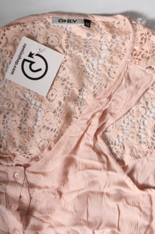 Dámská košile  ONLY, Velikost M, Barva Růžová, Cena  88,00 Kč