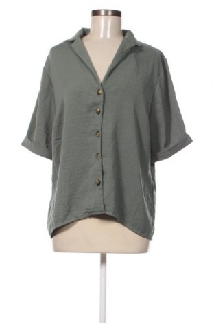 Γυναικείο πουκάμισο ONLY, Μέγεθος L, Χρώμα Πράσινο, Τιμή 5,57 €