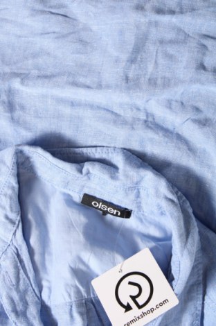 Γυναικείο πουκάμισο Olsen, Μέγεθος M, Χρώμα Μπλέ, Τιμή 14,85 €
