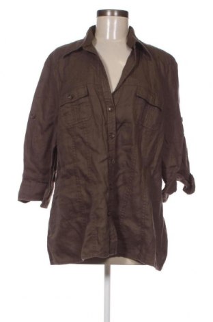 Дамска риза Olsen, Размер XL, Цвят Кафяв, Цена 19,20 лв.