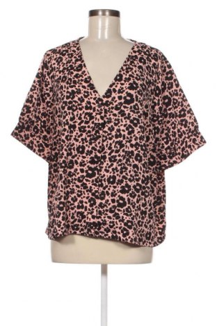 Γυναικείο πουκάμισο Pieces, Μέγεθος 3XL, Χρώμα Πολύχρωμο, Τιμή 7,84 €