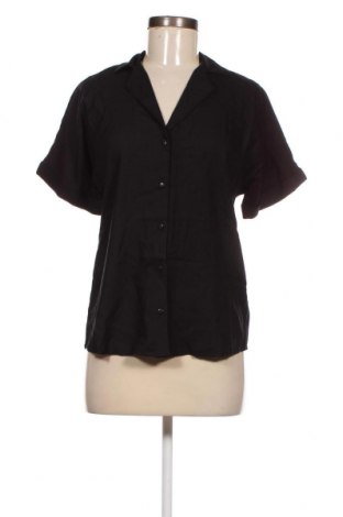 Γυναικείο πουκάμισο Pieces, Μέγεθος S, Χρώμα Μαύρο, Τιμή 7,42 €