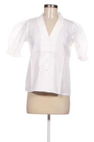 Дамска риза Pieces, Размер XS, Цвят Бял, Цена 40,00 лв.