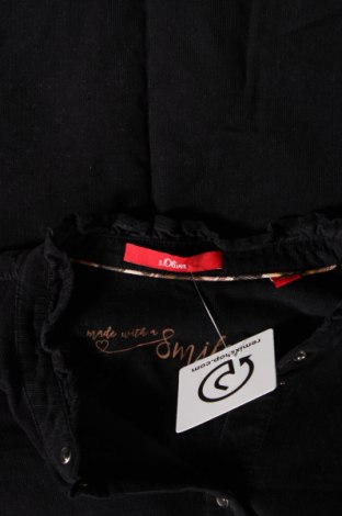 Дамска риза S.Oliver, Размер M, Цвят Черен, Цена 4,30 лв.
