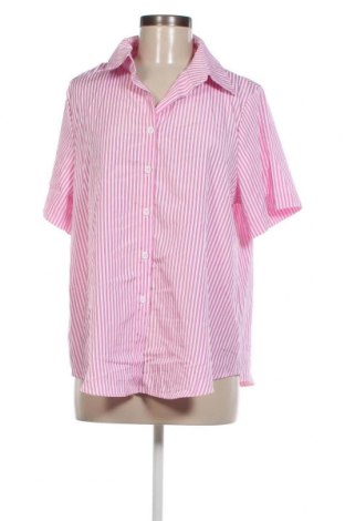 Γυναικείο πουκάμισο SHEIN, Μέγεθος XL, Χρώμα Ρόζ , Τιμή 7,11 €