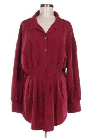 Дамска риза SHEIN, Размер XL, Цвят Червен, Цена 16,00 лв.