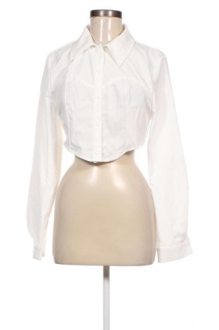 Γυναικείο πουκάμισο SHEIN, Μέγεθος L, Χρώμα Λευκό, Τιμή 11,66 €