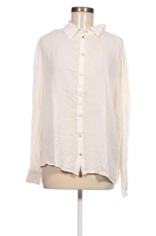 Γυναικείο πουκάμισο Saint Tropez, Μέγεθος L, Χρώμα Εκρού, Τιμή 21,15 €