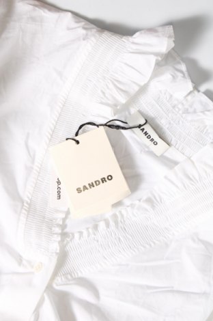 Γυναικείο πουκάμισο Sandro, Μέγεθος S, Χρώμα Λευκό, Τιμή 77,32 €