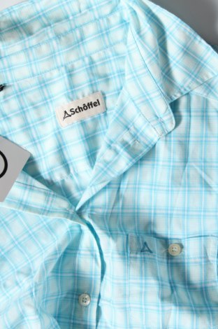 Γυναικείο πουκάμισο Schoffel, Μέγεθος S, Χρώμα Μπλέ, Τιμή 9,25 €