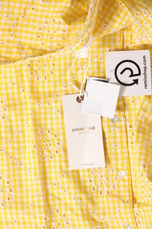Γυναικείο πουκάμισο Springfield, Μέγεθος S, Χρώμα Κίτρινο, Τιμή 5,85 €