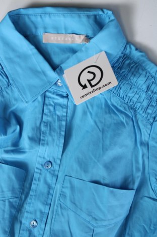 Γυναικείο πουκάμισο Stefanel, Μέγεθος S, Χρώμα Μπλέ, Τιμή 13,36 €