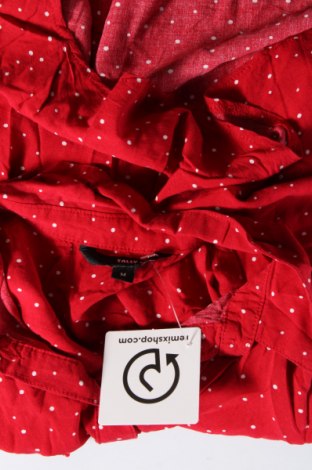 Дамска риза Tally Weijl, Размер M, Цвят Червен, Цена 6,50 лв.
