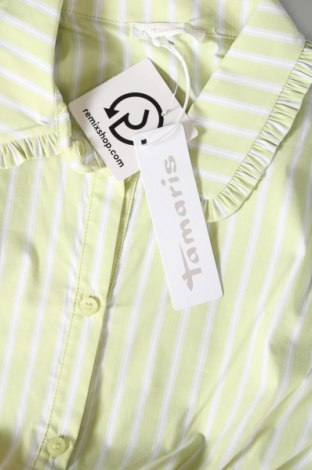 Γυναικείο πουκάμισο Tamaris, Μέγεθος S, Χρώμα Πράσινο, Τιμή 8,16 €