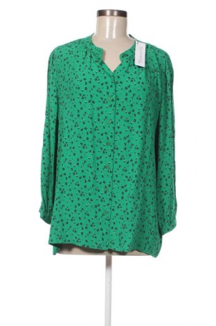 Γυναικείο πουκάμισο Tamaris, Μέγεθος L, Χρώμα Πράσινο, Τιμή 22,27 €