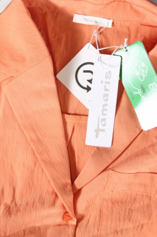 Дамска риза Tamaris, Размер S, Цвят Оранжев, Цена 14,40 лв.