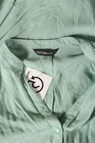 Дамска риза Terranova, Размер S, Цвят Зелен, Цена 25,00 лв.