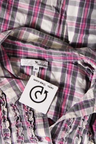Γυναικείο πουκάμισο Think Positive, Μέγεθος M, Χρώμα Πολύχρωμο, Τιμή 6,18 €