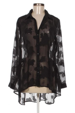 Γυναικείο πουκάμισο Tom Tailor, Μέγεθος S, Χρώμα Μαύρο, Τιμή 19,32 €