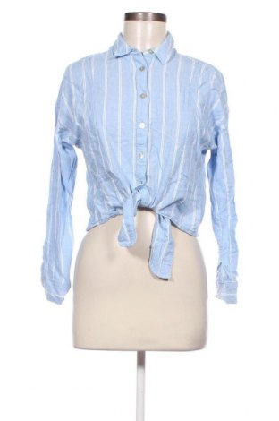 Dámska košeľa  Tommy Jeans, Veľkosť XS, Farba Modrá, Cena  18,37 €