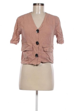 Γυναικείο πουκάμισο Topshop, Μέγεθος XS, Χρώμα Καφέ, Τιμή 14,85 €