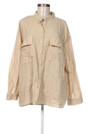 Γυναικείο πουκάμισο Trendyol, Μέγεθος XXL, Χρώμα  Μπέζ, Τιμή 33,85 €
