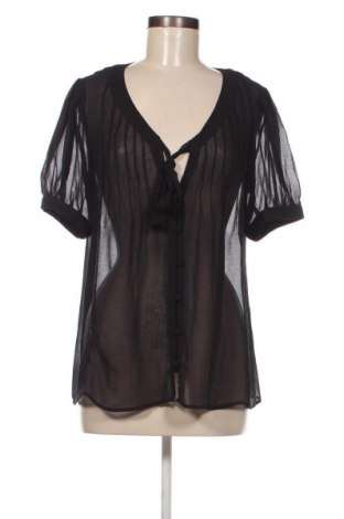 Γυναικείο πουκάμισο Tu, Μέγεθος XL, Χρώμα Μαύρο, Τιμή 6,49 €