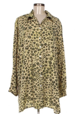 Γυναικείο πουκάμισο Ulla Popken, Μέγεθος 3XL, Χρώμα Πολύχρωμο, Τιμή 12,23 €
