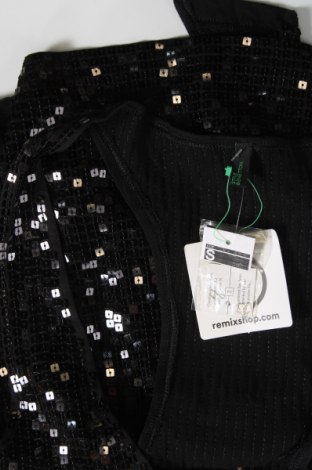 Γυναικείο πουκάμισο United Colors Of Benetton, Μέγεθος S, Χρώμα Μαύρο, Τιμή 44,54 €