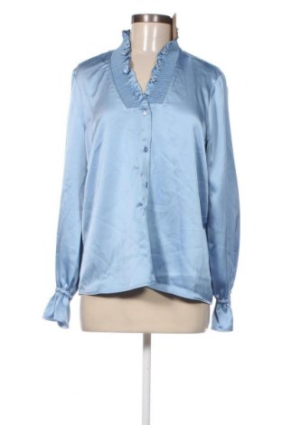 Γυναικείο πουκάμισο Vero Moda, Μέγεθος L, Χρώμα Μπλέ, Τιμή 20,62 €