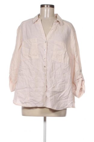 Γυναικείο πουκάμισο Via Appia, Μέγεθος XXL, Χρώμα  Μπέζ, Τιμή 14,85 €