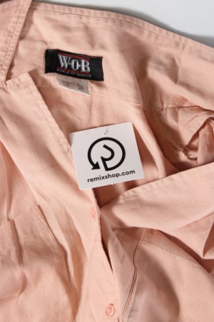 Γυναικείο πουκάμισο W.O.B. World Of Basics, Μέγεθος XL, Χρώμα Ρόζ , Τιμή 5,57 €