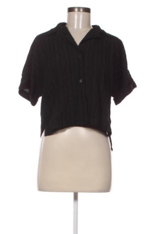 Γυναικείο πουκάμισο Weekday, Μέγεθος XS, Χρώμα Μαύρο, Τιμή 3,56 €