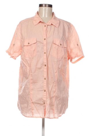 Γυναικείο πουκάμισο Yessica, Μέγεθος XXL, Χρώμα Πορτοκαλί, Τιμή 15,46 €