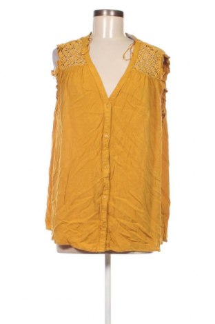 Γυναικείο πουκάμισο Yest, Μέγεθος XXL, Χρώμα Κίτρινο, Τιμή 13,51 €