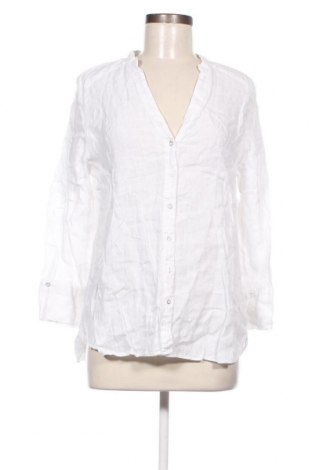 Дамска риза Zara, Размер M, Цвят Бял, Цена 11,00 лв.