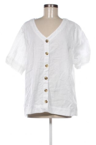 Γυναικείο πουκάμισο Zhenzi, Μέγεθος L, Χρώμα Λευκό, Τιμή 15,46 €