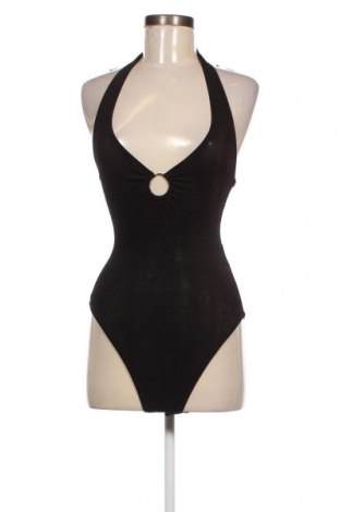 Γυναικείο πουκάμισο-κορμάκι Jennyfer, Μέγεθος XS, Χρώμα Μαύρο, Τιμή 4,54 €