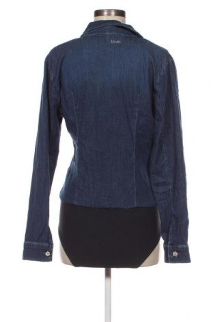 Γυναικείο πουκάμισο-κορμάκι Liu Jo, Μέγεθος M, Χρώμα Μπλέ, Τιμή 99,26 €
