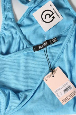 Γυναικείο πουκάμισο-κορμάκι Missguided, Μέγεθος L, Χρώμα Μπλέ, Τιμή 4,63 €