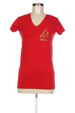 Γυναικείο t-shirt, Μέγεθος M, Χρώμα Κόκκινο, Τιμή 2,89 €